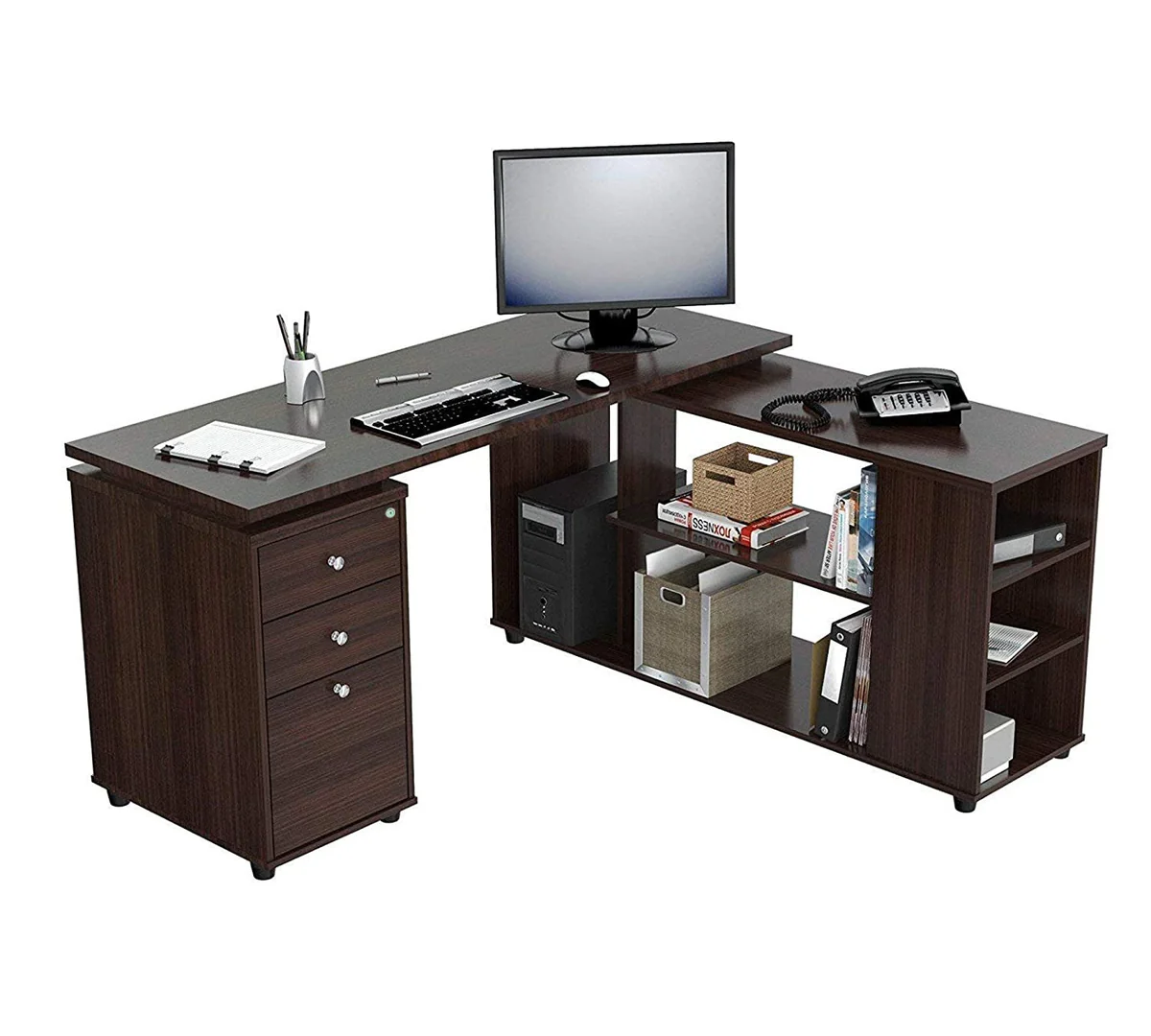 L-Shaped Office Office Table
