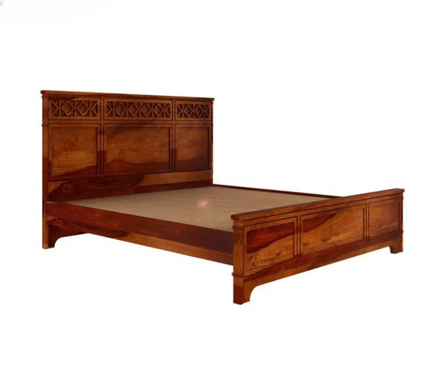 Essential Wood Panel Bed